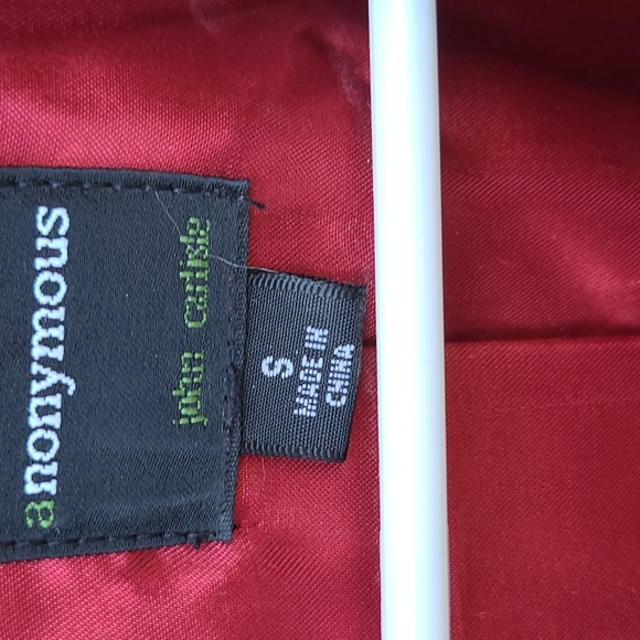 Anonymous by John Carlisle Faux Leather Jacket - Picture 2 of 3